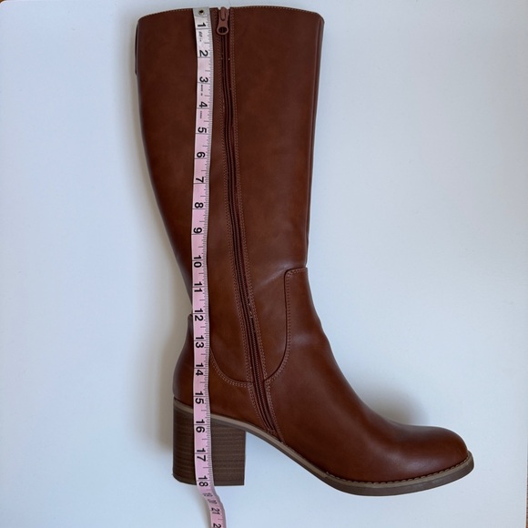 Universal Thread Tatiana Heeled Riding Boots Size Women's 11 - Picture 9 of 11